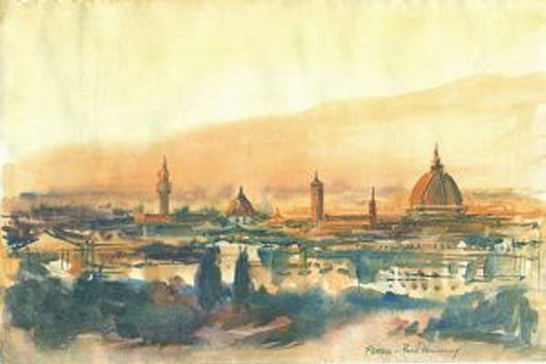 Florence Rooftops, Italy