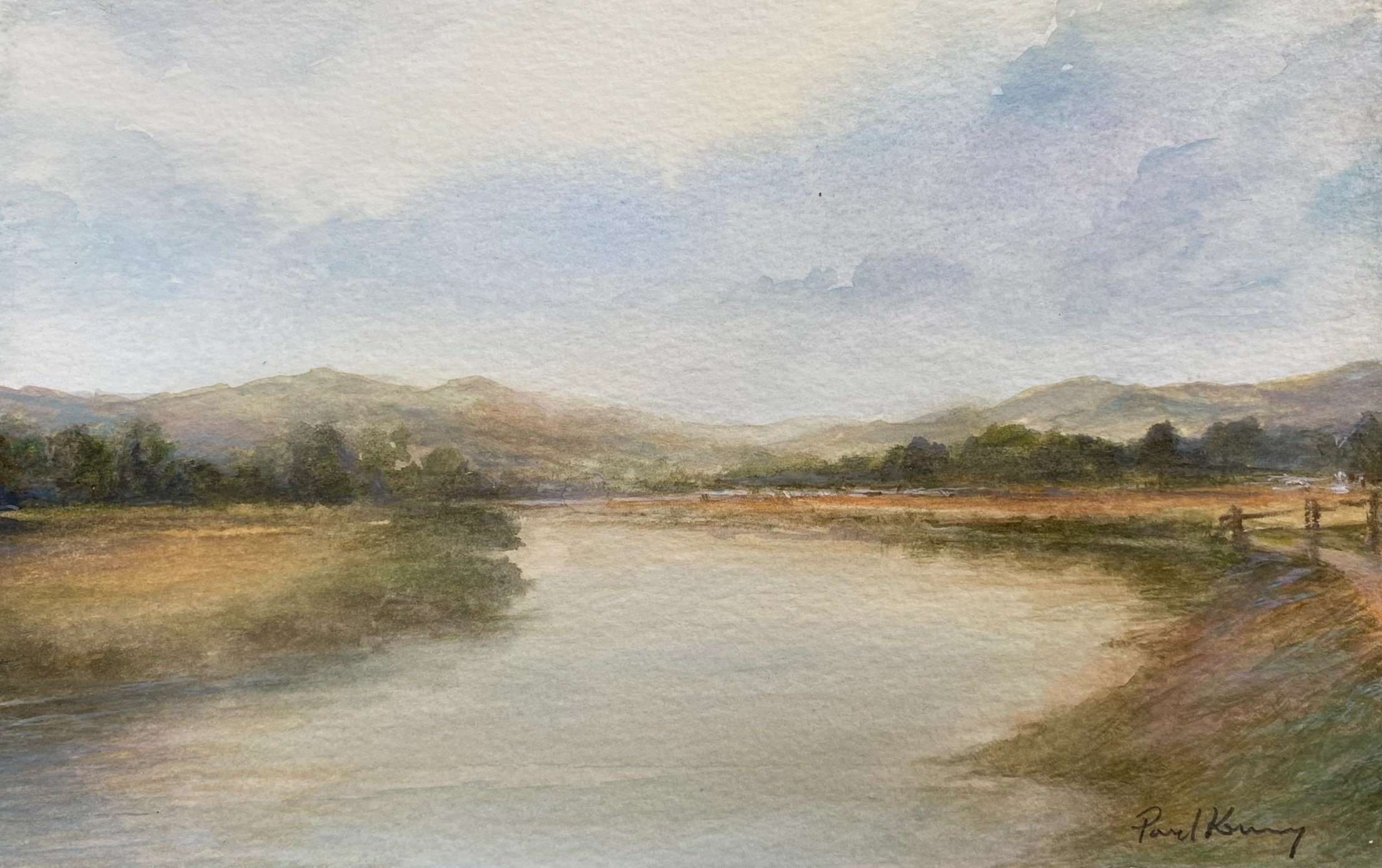 Summer River Lagan, Ireland